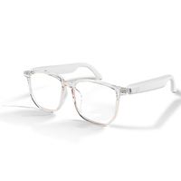 Lunettes intelligentes GS03 pour hommes, son stéréo, écoute de musique, verres polarisés, charge magnétique, lunettes de soleil de sport pour femmes