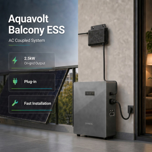 Batería ESS para Balcón de 5.12kWh Dyness Aquavolt 8000 Ciclos con Almacenamiento Inteligente IA y Entrada de CA de 2.5kW Enchufable - Product Image 2