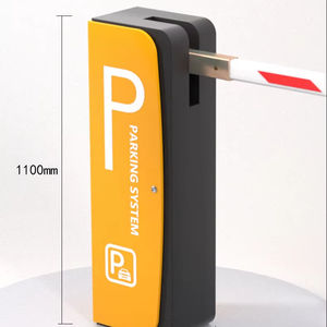 Çift yönlü 1-6M kutup uzunluğu Servo bom bariyeri kapalı ve açık kullanım için otopark için su geçirmez çelik emniyet kapısı - Product Image 1