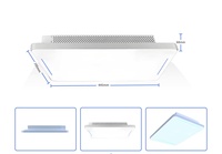 Système de sécurité RFID monté au plafond pour bibliothèque, système antivol avec API ouverte compatible SIP2, service OEM ODM