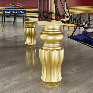 Nouvelle conception de table de <span class=keywords><strong>billard</strong></span> de style chinois de 9 pieds de la marque S.Q.F, pour la maison, les loisirs et le divertissement, avec plateau en ardoise et poches en nylon écologiques - Product Image 6