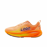 Chaussures de course professionnelles avec logo personnalisé, design à semelle épaisse, unisexe, légères, amortissantes, respirantes en mesh