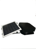 Ventilateur de ventilation solaire pour grenier 120W, extracteur d'air, ventilateur d'évacuation industriel, max 6618 CFM, élimine l'excès de chaleur et d'humidité