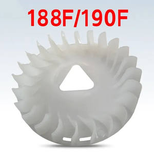 Pièces de moteur à essence 188F/190F 5KW-6.5KW : Ventilateur de refroidissement, Hélice, Volant, Pales de ventilateur - Pièces et accessoires de générateur - Product Image 5