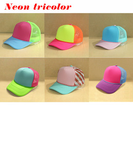 Tùy chỉnh 3D Puff Logo 5 Bảng điều chỉnh Polyester lưới Mũ Bóng Chày Thêu đồng bằng gorras trống Golf Rope 3 màu bọt Trucker Hat <span class=keywords><strong>Cap</strong></span> - Product Image 6