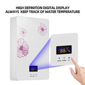 Top vente bon prix <span class=keywords><strong>domestique</strong></span> en gros chauffe-eau électrique sans réservoir chauffage instantané pour douche cuisine salle de bain - Product Image 4