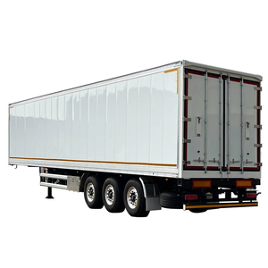 Semi-remorque en acier Chitu 3 essieux 60 tonnes personnalisée pour le transport d'aliments surgelés, vente en gros OEM - Fourgon frigorifique - Product Image 5
