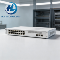 S5731S-L16P2SR-RUA Switch de Unidad Remota Gigabit PoE+ de 16 Puertos Administrado, Switch Silencioso Sin Ventilador de Cero Configuración para Campus Inteligente
