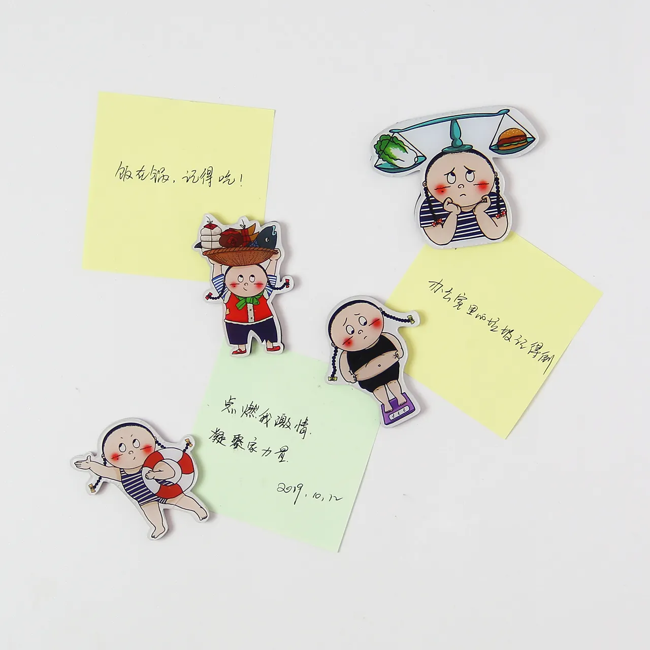 Hot selling factory customized OEM Acrylic fridge magnet Sticker for promotion souvenir gift home Decorate