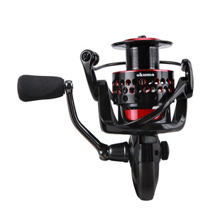 รอกเบทคาสติ้ง OEM OKUM Dark Star II สำหรับตีเหยื่อปลอมระยะไกล รอกตกปลาแบบโลหะทั้งหมด สำหรับน้ำเค็ม แบบหมุน ใช้มือซ้าย - Product Image 1