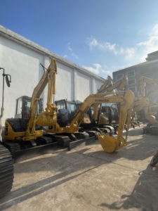 Excavadora KOMATSU PC55 de 5.5 Toneladas, 95% Nueva, Original, con EPA y CE, Usada en Agricultura, Excavadora Pequeña de 5.5 Toneladas - Product Image 4