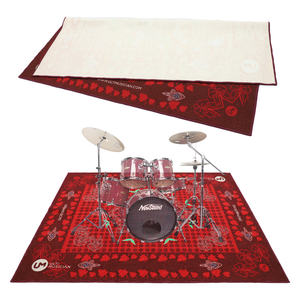 Tappeto Tamburo Design personalizzato Tappetino Tappetino per Tamburo Isolamento acustico per interni Tappeto Tappeto - Product Image 1