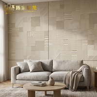 Revêtement mural en pierre flexible MIGLIORE Line Mosaic Stone Stone Veneer Mcm Flexible Slate Tile, prix compétitif, pierre flexible ultra-fine.