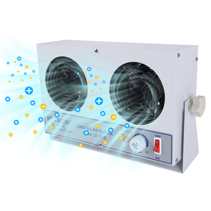 ST102B 台式双头交流220V 50Hz ESD静电消除离子风机，具有可调防静电功能 - Product Image 1