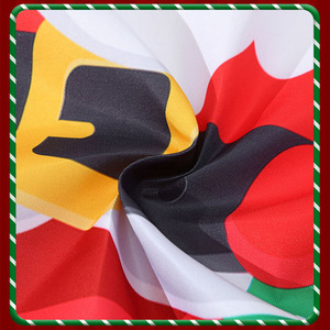 Venta caliente Navidad digital Santa impresión mantel impermeable antideslizante elástico silla CUBIERTA Cubierta de mesa conjunto - Product Image 5