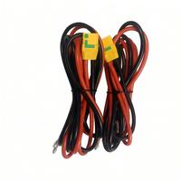 Câble connecteur anti-étincelles XT90-S avec fil en silicone 10AWG (rouge et noir) courant élevé 90A pour RC, drone et batterie Lipo