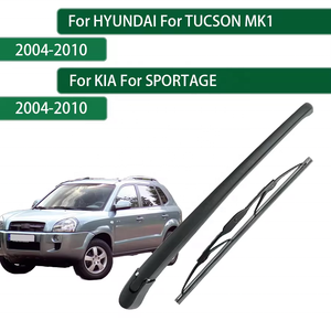 Ensemble d'armes de balais d'essuie-glace arrière en gros pour vitre arrière Kia Sportage 2004-2010 et Hyundai <span class=keywords><strong>Tucson</strong></span> MK1 2004-2010 - Product Image 5