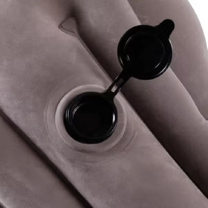 Design innovativo cuscino gonfiabile da viaggio aereo brevettato valvola atmosferica cuscino gonfiabile collo per il viaggio da dormire - Product Image 5