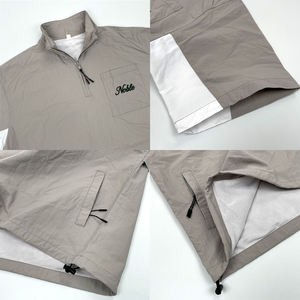 Giacca Sportiva da Uomo Personalizzata Slim-Fit a Maniche Corte con Stampa Sublimatica, Cerniera in Poliestere Traspirante, Casual - Product Image 2