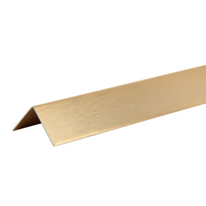 Wood Grain Decoration Aluminium Corner Profile Floor Aluminum Tile Trim - View #2