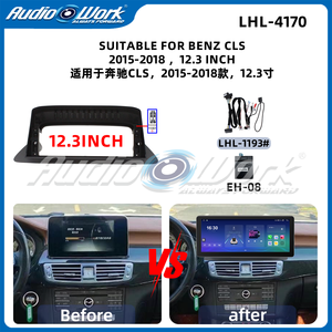 Pantalla Táctil de 12.3 Pulgadas para <span class=keywords><strong>Mercedes</strong></span>-Benz <span class=keywords><strong>Clase</strong></span> CLS 2015-2018, Marco Android para Auto, <span class=keywords><strong>Precio</strong></span> de Fábrica - Product Image 2