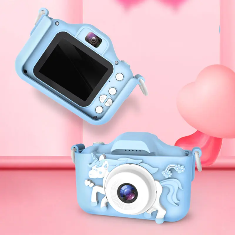 2.0 pollici HD videocamera digitale per bambini giocattolo unicorno giocattoli macchina fotografica per bambini bambini bambini Selfie bambino macchina fotografica L9