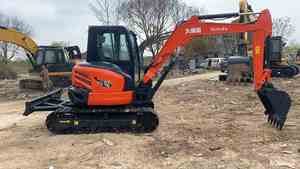 Excavadoras Kubota KX155-4 Usadas Fabricadas en Japón |   Excavadora de cadenas de 5 toneladas de segunda mano |   Miniexcavadora Kubota U55 U56 KX 155 en Venta - Product Image 5
