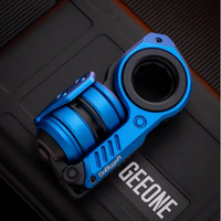 GoBiggeR Sinian Lite Quick Silver Aurora Superconducting Metal Push Slider Jouets multifonctionnels en composite EDC Fidget Toy