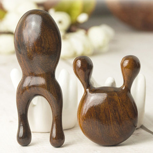 Boutique Grattoir de <span class=keywords><strong>nez</strong></span> Outil de massage Bois de santal Peigne <span class=keywords><strong>Gua</strong></span> <span class=keywords><strong>Sha</strong></span> Massage du cuir chevelu Peigne en bois - Product Image 3