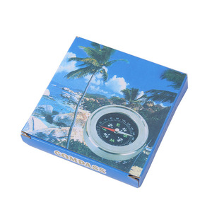 Stainless Steel Compass 75mm Handheld Outdoor Adventure Camping Navigation Tool - Product Image 2