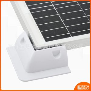 Solar Mounting <b>Bracket</b> Abs Plastic <b>White</b> 6 Pc Set For Rooftop Boat Yacht - Product Image 3