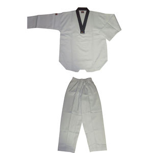 Dobok de Taekwondo WTF Acanalado para Adultos, Hecho con Materiales de Alta Calidad - Product Image 1