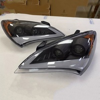 Ensemble de phares à LED pour Hyundai Genesis Coupé, phare avant à LED avec clignotant séquentiel, année 2009-2012