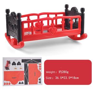 Juego de Casa de Muñecas Deluxe 8 en 1 con Accesorios y Cochecito para Muñecas - Product Image 6