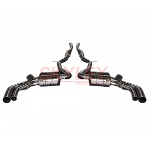 Catback d'échappement à valve en acier inoxydable pour Mercedes Benz <span class=keywords><strong>S63</strong></span> S500 S550 <span class=keywords><strong>AMG</strong></span> COUPE C217 2013-2017 Tuyaux d'échappement en boîte 1pc quantité minimale de commande - Product Image 4