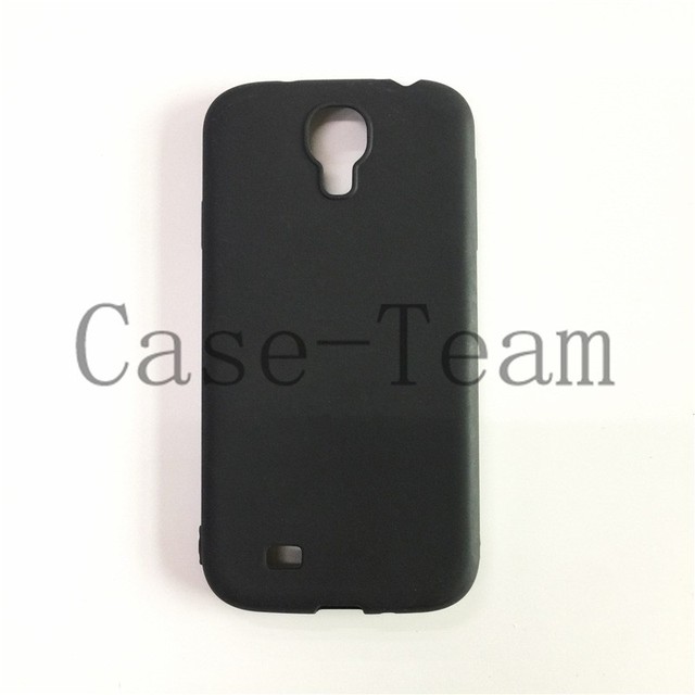 Manufacturer Wholesale Matte TPU Cases Soft Frosted Back Cover Silicone Mobile Phone Case for Samsung Galaxy S4/i9500 Black