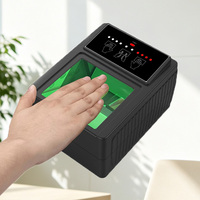 Lector Biométrico de Huellas Dactilares Compacto FBI FAP60 4 4 2 con Escaneo de Huellas Dactilares y Sensor de Huellas Dactilares LES Estándar ANSI ISO