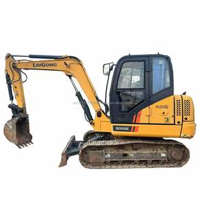 Venta Directa de Miniexcavadora Fabricada en China, Excavadora de Orugas de 5 y 6 Toneladas, Excavadora Usada LiuGong CLG 9055E - Product Image 1