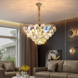 Lustre en <span class=keywords><strong>cristal</strong></span> tchèque <span class=keywords><strong>de</strong></span> bonne qualité, découpé à la main, style bohème, verre <span class=keywords><strong>de</strong></span> qualité supérieure, différentes options - Product Image 5