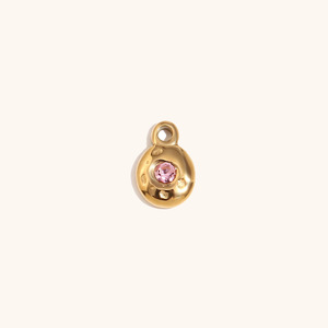 Collection de pendentifs Oceanic Glimmer Charm |   Acier inoxydable plaqué or 18K PVD : Pendentif dauphin, hippocampe, coquillage pour la fabrication de bijoux - Product Image 5