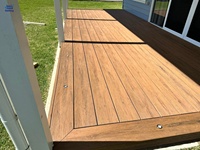 Terrasse en bois composite WPC résistant aux intempéries, vente en ligne, emballage en carton