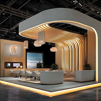 Stand d'exposition moderne MEGA, assemblage modulaire pour boutique éphémère, centre commercial, événement