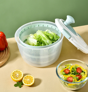 Escurridor <span class=keywords><strong>de</strong></span> Verduras y Frutas <span class=keywords><strong>de</strong></span> Plástico para el Hogar, Secador Giratorio Ecológico Manual, Lavador Creativo <span class=keywords><strong>de</strong></span> Ensaladas para Cocina - Product Image 3