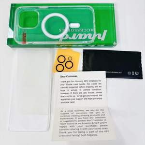 A prueba de caídas y diseño de carcasa vacía Promax Acrílico Magnético Soft Shell Advanced Funda de <span class=keywords><strong>teléfono</strong></span> transparente para iPhone 14 - Product Image 3