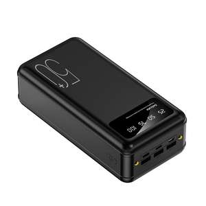 Pengisi Daya Ponsel 10W OEM ODM <span class=keywords><strong>Power</strong></span> <span class=keywords><strong>Bank</strong></span> Kapasitas Besar 50000mAh 60000mAh PowerBank Ponsel dengan Tiga Port <span class=keywords><strong>USB</strong></span> untuk Huawei - Product Image 1