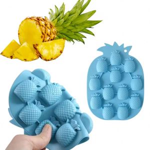 Customized Colorful Silicone Pineapple Ice Mold Soft <b>Cube</b> Lollipop Tray for Kid's Summer Fun Gift for Ice Cream Maker - Product Image 4