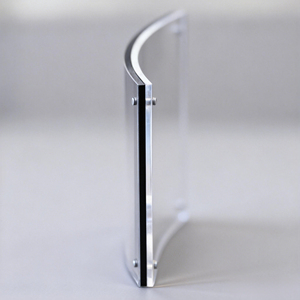 Marco de Fotos Acrílico Curvo Personalizado de Alta Calidad, Soporte de Exhibición de Cristal Conectado por Imán - Product Image 5