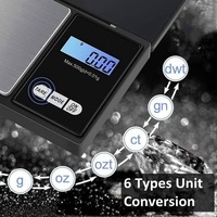 Hot Selling Mini 0.01g 500g Digital Weighing Scale Gold Diamond Electronic Balance Gram Digital Pocket Scale Jewelry Scales
