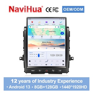 Radio para Auto Android de 15.6 Pulgadas con Pantalla Vertical para Nissan Titan 2016-2019, Unidad Principal Multimedia, Monitor, CarPlay, Navegación - Product Image 1