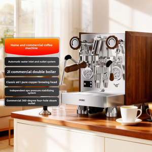 เครื่องชงกาแฟสำหรับบ้านและร้านกาแฟ ประสิทธิภาพสูง โครงสร้างสแตนเลส ระบบหม้อต้มความจุขนาดใหญ่ - Product Image 5